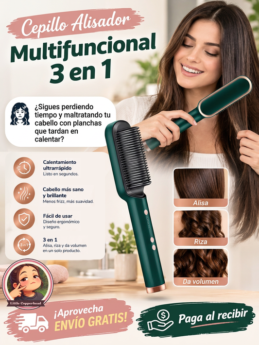 Cepillo alisador multifuncional
